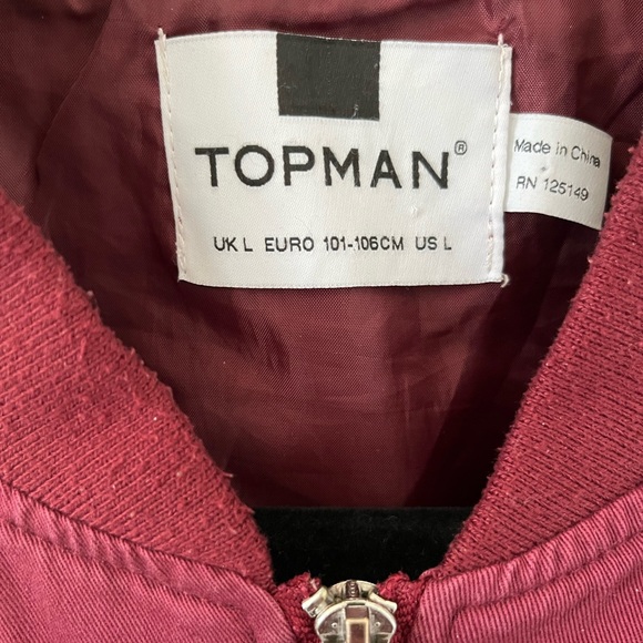 TOPMAN clamshell, zip jacket - Picture 2 of 2